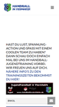 Mobile Screenshot of handballinviernheim.de